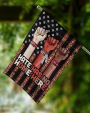 Native - Hate Has No Home Here Flag 11.5"x17.5" Garden Flag aos-garden-flag-11-5-x-17-5-lifestyle-front-15