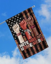 Native - Hate Has No Home Here Flag 11.5"x17.5" Garden Flag aos-garden-flag-11-5-x-17-5-lifestyle-front-16