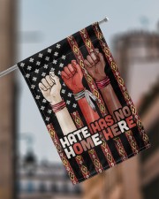 Native - Hate Has No Home Here Flag 11.5"x17.5" Garden Flag aos-garden-flag-11-5-x-17-5-lifestyle-front-17
