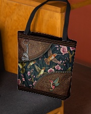 Love Hummingbird Animal For Hummingbird Lovers All-over Tote aos-all-over-tote-lifestyle-front-02