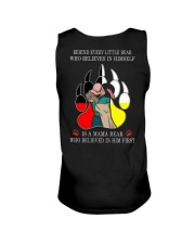Native Behind Every Little Bear 2 Sides Unisex Tank tile