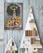 Black Queen With Sunflowers 15 11x17 Poster lifestyle-holiday-poster-2