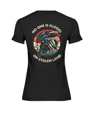 Native - No One Is Illegal Premium Fit Ladies Tee tile
