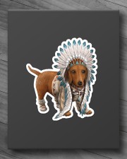 Native Dachshund Sticker - Single (Vertical) aos-sticker-single-vertical-lifestyle-front-10