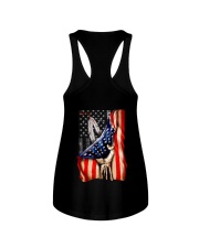 American Native Flag 2 Sides Ladies Flowy Tank tile