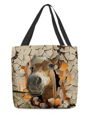 Peeking Funny Horse All-over Tote back