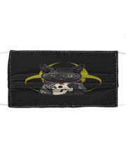 Black Cat Social Distancing 2 Sides Mask tile