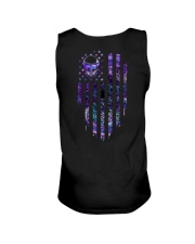 Skull - Hologram Flag 2 Sides Unisex Tank tile