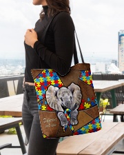 Autism Elephant Different Not Less All-over Tote aos-all-over-tote-lifestyle-front-04