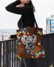 Autism Elephant Different Not Less All-over Tote aos-all-over-tote-lifestyle-front-05