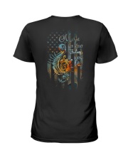 Sk - Music Is What 2 Sides Ladies T-Shirt tile