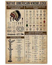 Native American Knowledge 11x17 Poster front