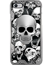 Skull Silver Phone Case i-phone-8-case