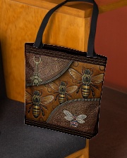 Love Bee Animal For Bee Lovers All-over Tote aos-all-over-tote-lifestyle-front-02
