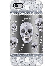 Skull - Silver Phonecase Phone Case i-phone-8-case