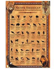 Native American - Symbols And Interpretations 11x17 Poster front