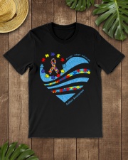 Autism Accept Adapt Avocate Classic T-Shirt lifestyle-mens-crewneck-front-18