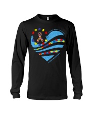 Autism Accept Adapt Avocate Long Sleeve Tee tile