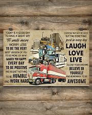 Truck Today Is Good Day 17x11 Poster poster-landscape-17x11-lifestyle-14