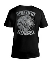 Native - Heathen Nation 2 Sides V-Neck T-Shirt tile