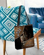 God Lion And Jesus All-over Tote aos-all-over-tote-lifestyle-front-01
