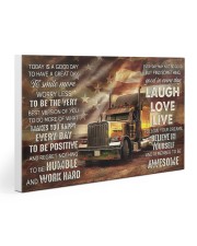Truck Today Is A Good Day Gallery Wrapped Canvas Prints tile