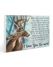 Hunting Deers I Love You The Most Gallery Wrapped Canvas Prints tile