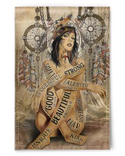 Native Girl 11.5"x17.5" Garden Flag front