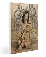 Native Girl Gallery Wrapped Canvas Prints tile