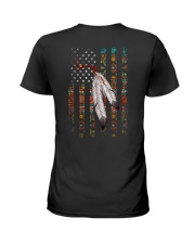 Native - Flag 2 Sides Ladies T-Shirt tile