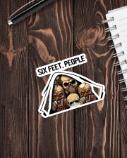 Skull - Six Feet - People Sticker - Single (Vertical) aos-sticker-single-vertical-lifestyle-front-05