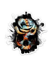 Skull Rose St Sticker - Single (Vertical) front