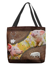 Cute Piggy All-over Tote front