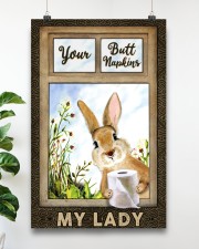 Rabbit Your Butt Napkins My Lady 11x17 Poster aos-poster-portrait-11x17-lifestyle-19