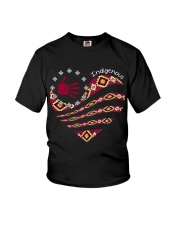 Native Indigenous Heart 15 Youth T-Shirt tile
