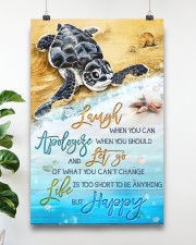Turtle Apologize But Happy 11x17 Poster aos-poster-portrait-11x17-lifestyle-19