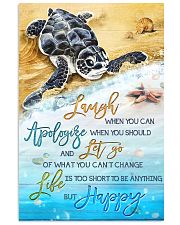 Turtle Apologize But Happy 11x17 Poster front
