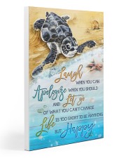 Turtle Apologize But Happy Gallery Wrapped Canvas Prints tile