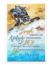 Turtle Apologize But Happy Sticker tile