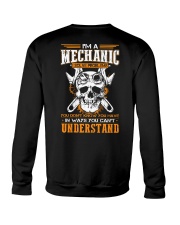 Skull - I'm A Mechanic 2 Sides Crewneck Sweatshirt tile