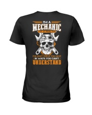 Skull - I'm A Mechanic 2 Sides Ladies T-Shirt tile