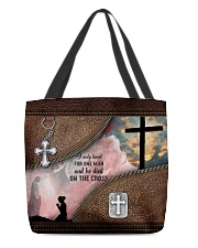 I Only Kneel For One Man All-over Tote front