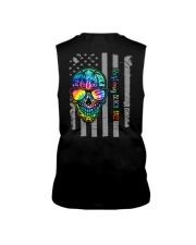SKull Beach Face 2 Sides Sleeveless Tee tile