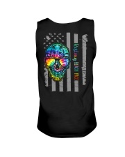 SKull Beach Face 2 Sides Unisex Tank tile