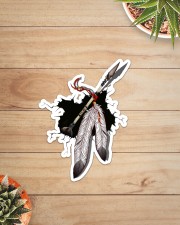 NDGBVD5820 Native Feather Crack St Sticker - Single (Vertical) aos-sticker-single-vertical-lifestyle-front-07