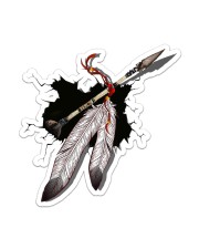 NDGBVD5820 Native Feather Crack St Sticker - Single (Vertical) front