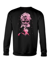 Breast Cancer Rose Smoke 2 Sides Crewneck Sweatshirt tile