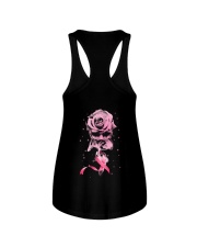 Breast Cancer Rose Smoke 2 Sides Ladies Flowy Tank tile