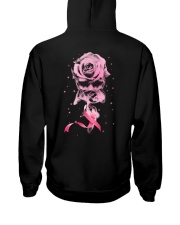 Breast Cancer Rose Smoke 2 Sides Hooded Sweatshirt tile
