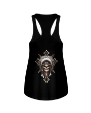 Native Skull 2 Sides Ladies Flowy Tank tile